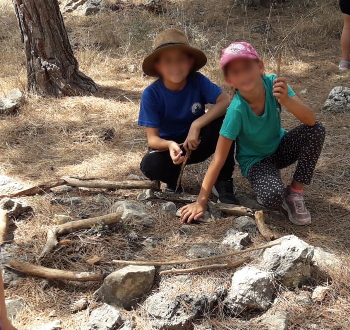 הרשת הירוקה: חינוך חוץ - תלמידים מבלים ביער